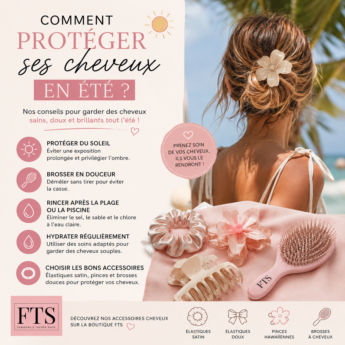 Comment protéger ses cheveux en été ? Nos conseils pour une chevelure en pleine santé ☀️