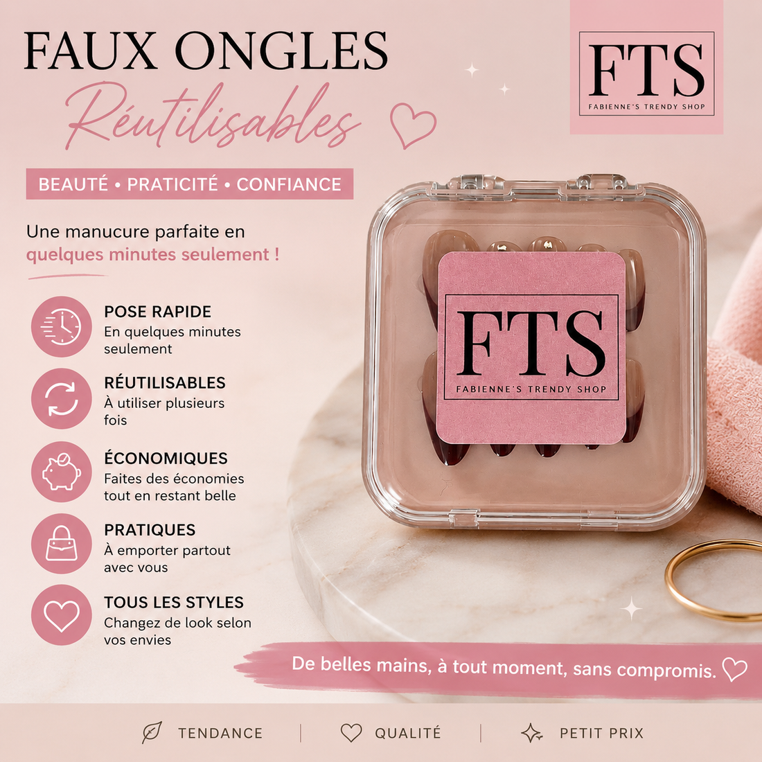 Faux ongles réutilisables : les avantages que vous ne connaissez peut-être pas 💅