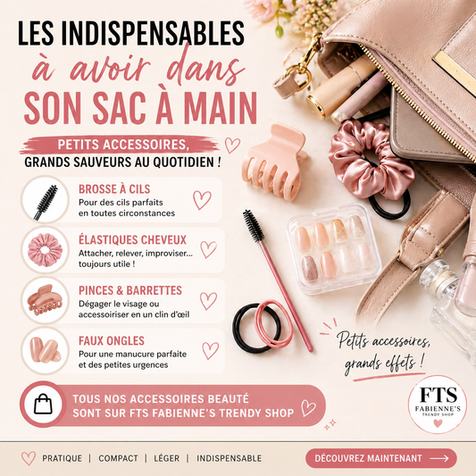 Les indispensables beauté à toujours avoir dans son sac à main 👜