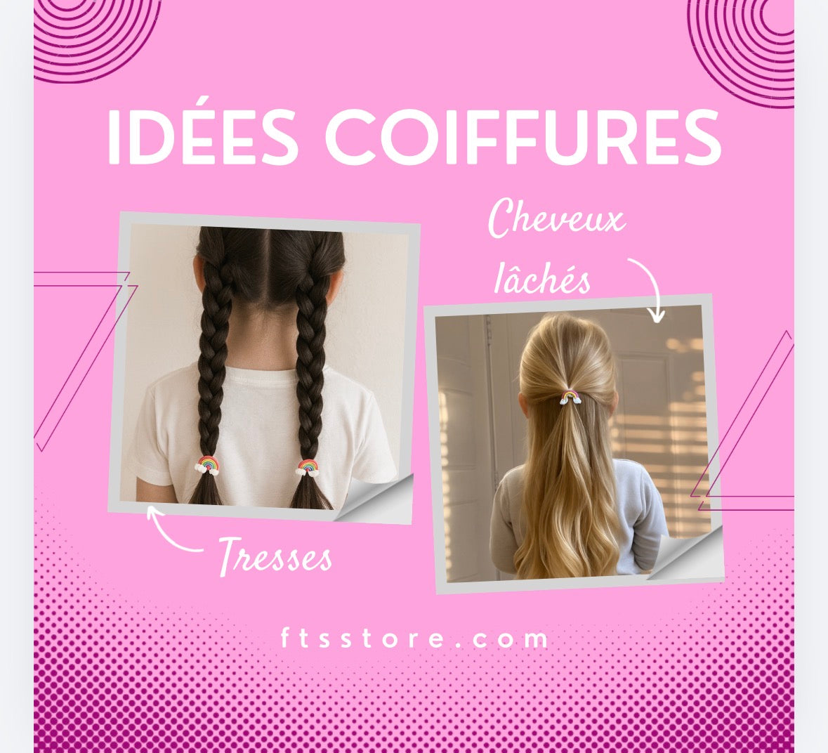 Accessoires cheveux enfants