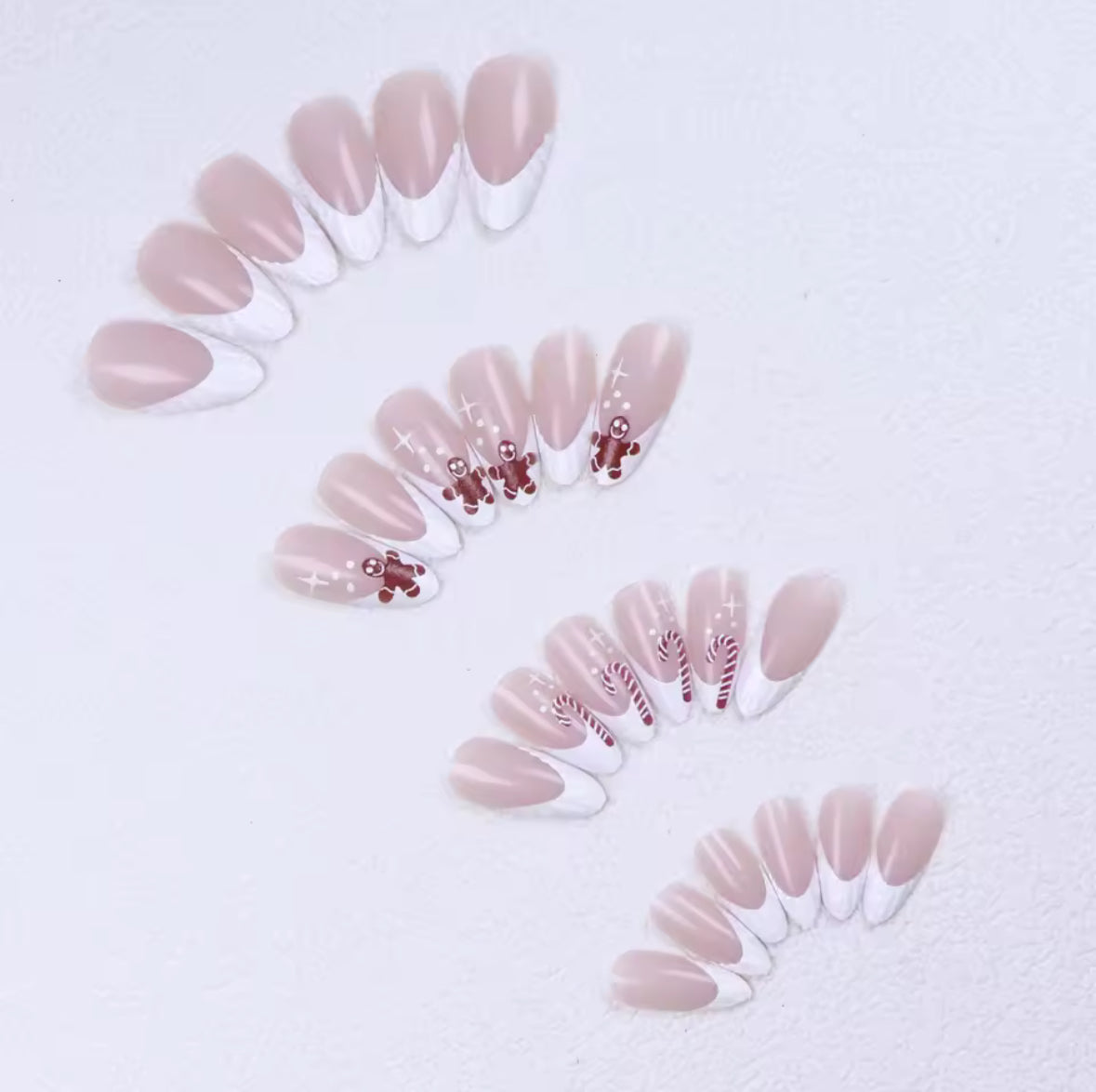 Faux ongles FRENCH NOËL