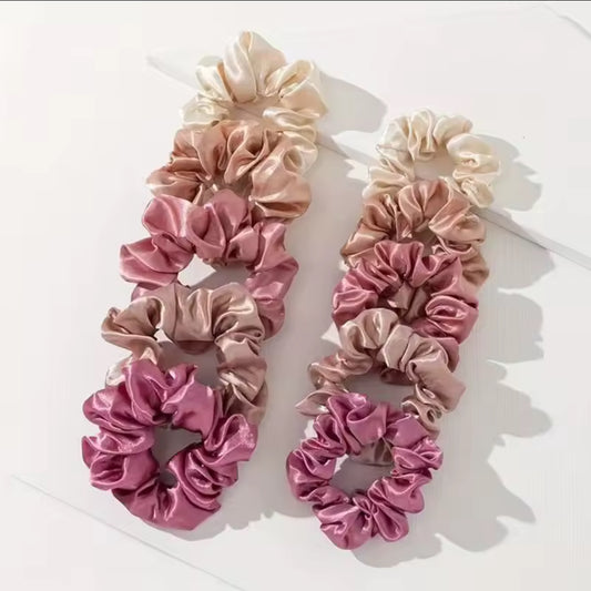 Élastiques cheveux en Satin