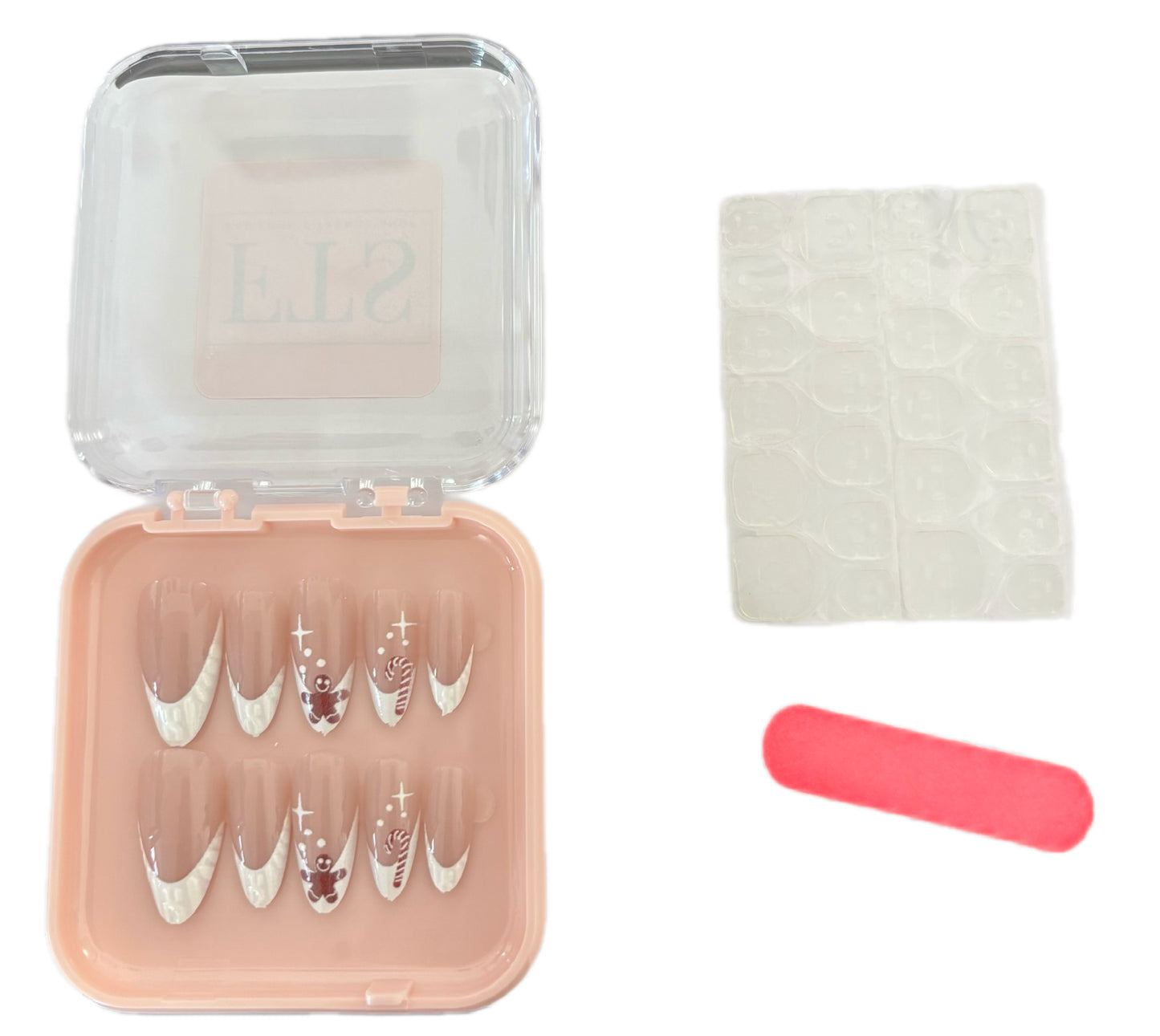 Faux ongles FRENCH NOËL