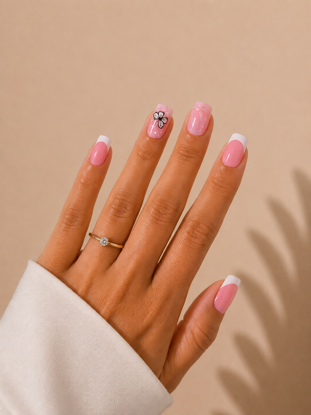 Faux ongles long réutilisables - FRENCH PAPILLON