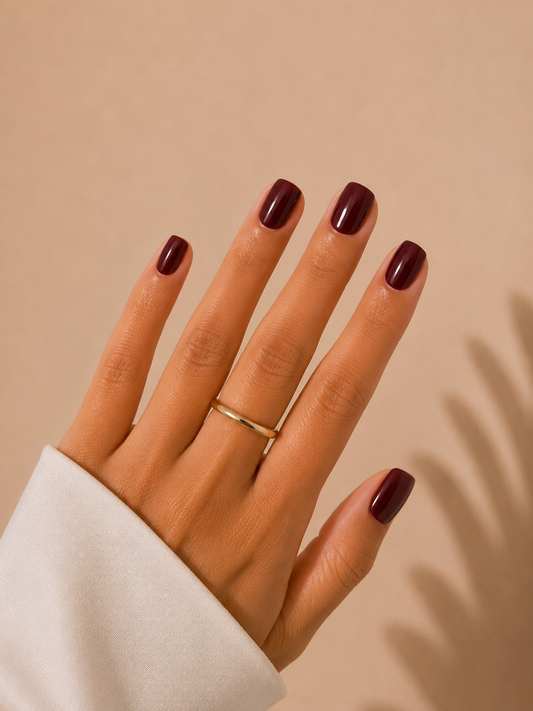 Faux ongles court réutilisable - CHERRY