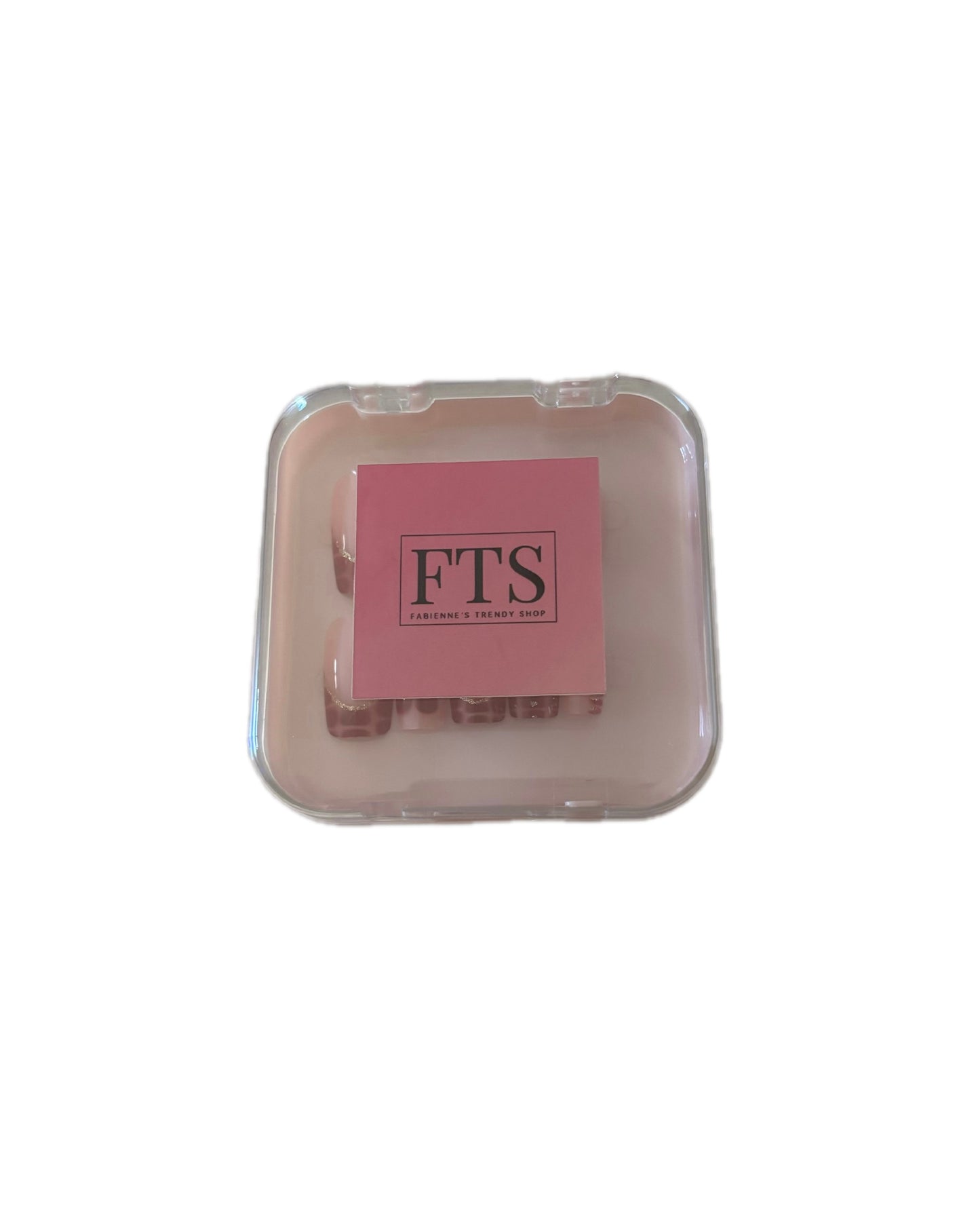 Faux ongles long réutilisable - PINK SUMMER